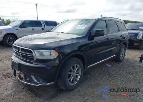 2017 Dodge Durango Sxt Awd z USA, uszkodzony, nr VIN 1C4RDJAG0HC907838